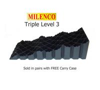 Milenco Triple 2 Level - Twin Pack with Carry Bag