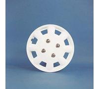 Milenco Wheel Trims 33 cm, White