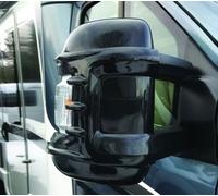 Milenco Wing Mirror Protector Black Long Arm Pair 4657