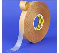 MILEQEE 1 Roll Double Sided Tape Heavy Duty, 0.59inx66FT(20m), Universal High Tack Strong Wall Adhesive with Fiberglass Mesh, Super Sticky Resistente Clear Tape, Easy Use Transparent Tape…