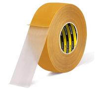 MILEQEE 1 Roll Double Sided Tape Heavy Duty, 50mm×50m, Universal High Tack Strong Wall Adhesive with Fiberglass Mesh, Super Sticky Resistente Clear Tape, Easy Use Transparent Tape…