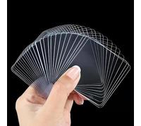 MILEQEE Double Sided Sticky Pads 40Pcs | Clear Self Adhesive Mounting Tape Pads for Smooth Surfaces, Home, Office and Crafts (Square, 60 x 60 mm)