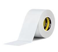 MILEQEE White Duct Tape, 50mm x 20m, Strong Self-Adhesive Single Sided Cloth Mesh Fabric Tape, Repair, Seal, Fix, Splice Indoors Multipurpose Sticky Strips Easy Tear, Winter Draft Blocker