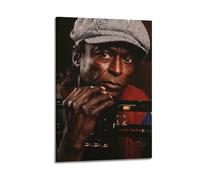Miles Ahead Posters Wall Art Print Poster Decor Vintage Canvas for Living Room Bed Room 20x30inch(50x75cm) Frame-style