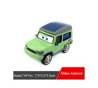 (Miles Axlerod) Pixar Cars Figures Mini PVC Action Figure Model Toy