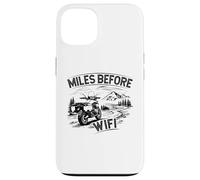 Miles Before Breakfast Biker Case for iPhone 13