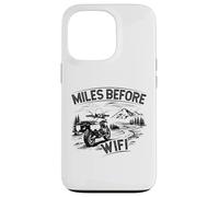 Miles Before Breakfast Biker Case for iPhone 13 Pro