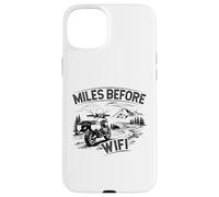 Miles Before Breakfast Biker Case for iPhone 15 Plus