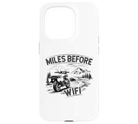 Miles Before Breakfast Biker Case for iPhone 15 Pro