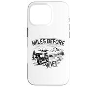 Miles Before Breakfast Biker Case for iPhone 16 Pro