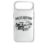 Miles Before Breakfast Biker Case for iPhone Air