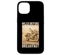Miles Before Breakfast Motorcycle Adventure Design Case for iPhone 13