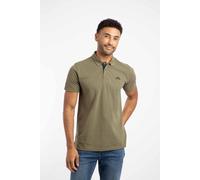 Miles Cotton Pique Polo Weird Fish Dark Olive L