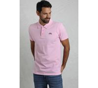 Weird Fish Miles Organic Cotton Pique Polo Pink Size XL