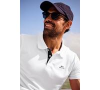 Weird Fish Miles Organic Cotton Pique Polo White Size M