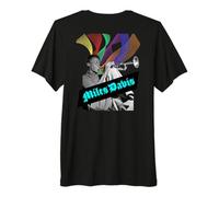 Miles Davis_002_Back Printed Premium T-Shirt