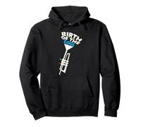 Miles Davis Birth of the Cool Geometric Trumpet Pullover Hoodie