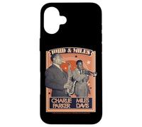 Miles Davis Charlie Parker and Miles Davis Case for iPhone 16 Plus