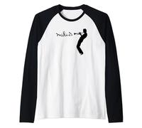 Miles Davis Groovin' Black Type Raglan Baseball Tee