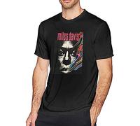 Miles Davis Herrenmode Mens T-Shirt Size XL Black
