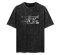 Miles Davis Jazz Unisex T-Shirt Top Black Mens Tee L
