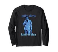Miles Davis Kind of Blue Hue Photo Long Sleeve T-Shirt