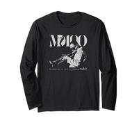 Miles Davis MD100 Grey Trumpet Photo Long Sleeve T-Shirt