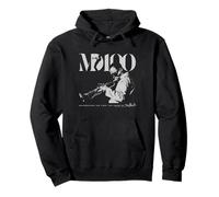 Miles Davis MD100 Grey Trumpet Photo Pullover Hoodie