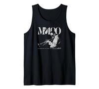 Miles Davis MD100 Grey Trumpet Photo Tank Top