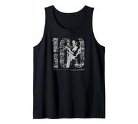 Miles Davis MD100 Names Logo with Photo by David Gahr Tank Top