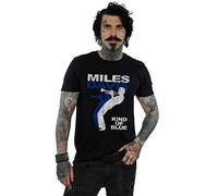 Miles Davis Men's Kind Of Blue Distressed T-Shirt Black Medium