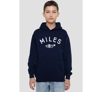 Miles Davis Miles Youth Kids Pull-Over Hoodie, Navy | Size: 7-8 Years Miles Davis Navy 7-8 Years