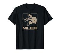 Miles Davis Monochromatic Brown T-Shirt