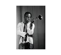 Miles Davis Music Poster 1(1) Canvas Poster Bedroom Decor Sports Landscape Office Room Decor Gift Unframe-style 20x30inch(50x75cm)