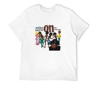 Miles Davis On The Corner Mens T-Shirt Jazz Trumpet Legend Sketches in Spain Brew Lp Size L White