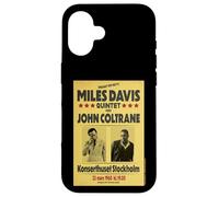 Miles Davis Quintet and John Coltrane Stockholm 1960 Case for iPhone 16