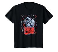 Miles Davis Retro Diamond Pattern T-Shirt, Youth, Black, 4T