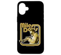 Miles Davis Retro Golden Trumpet Case for iPhone 16 Plus