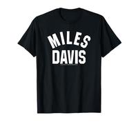Miles Davis University White Type T-Shirt