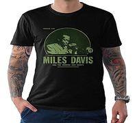 Miles Davis Vintage T-Shirt Jasinger Tee Men's Black