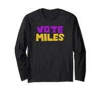 Miles Davis Vote Miles Long Sleeve T-Shirt