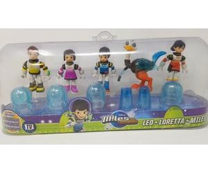 Miles From The Future - Pack of 5 Figures Leo / Loretta / Miles / Merc / Phoebe