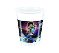 Miles From Tomorrowland Plastic Party Cup (Pack Of 8) Multicoloured (One Size)