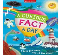 Miles Kelly A Curious Fact a Day Hardback Book Miles Kelly Multicolor