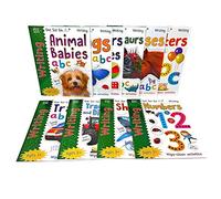 Miles Kelly Wipe Clean Learn To Write 10 Books Collection Set With Marker Pen For Children