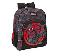 MILES MORALES - Children's School Backpack, Adaptable to Trolley, Ideal for School Ages, Comfortable and Versatile, Quality and Resistance, 32 x 12 x 38 cm