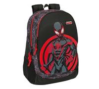 MILES MORALES - Children's School Backpack, Ideal for Children of Different Ages, Comfortable and Versatile, Quality and Resistance, 32 x 16 x 44 cm