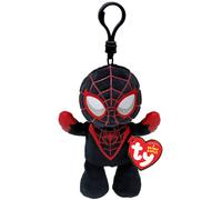 Ty Key Clip Marvel Miles Morales Soft Plush Keychain