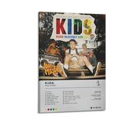 Miles Music Kid Mac MillerPoster Wall Art Canvas Aesthetic Music And Movie Decoration Living Room Bedroom 24x36inch(60x90cm) Frame-style