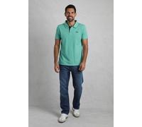 Miles Pique Polo Shirt Weird Fish Light Green M
